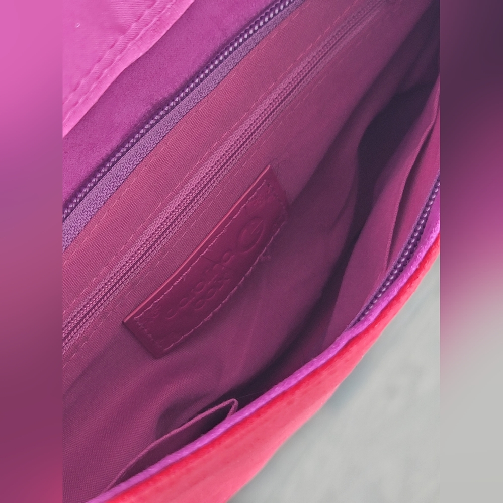 Colorful Microsuede Bag - Picture 4 of 8